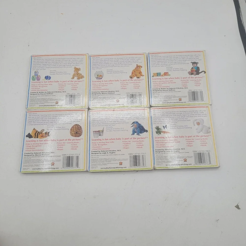 Picture Me Board Book Set (Picture Me Learning Series,‎ 4) by Deborah D'Andrea